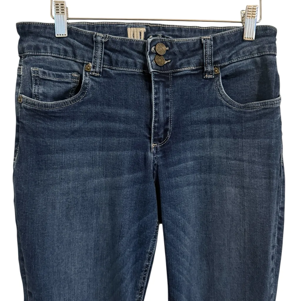 Kut From The Kloth KP6501MAS Mid-Rise Skinny Jeans – Frayed Hem Women’s size 8 - Image 3