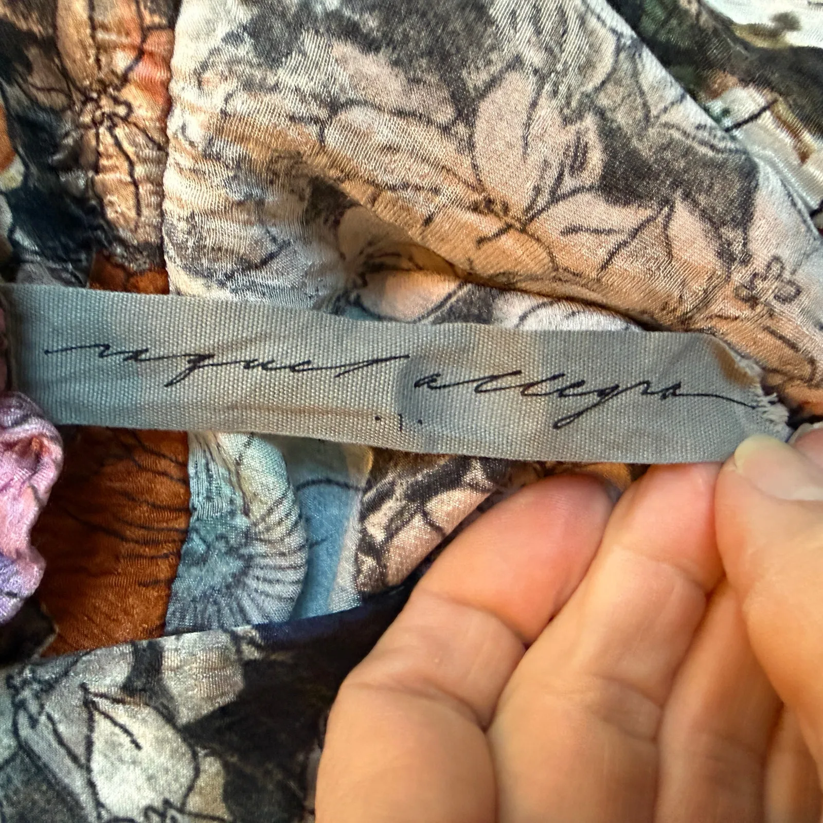 Raquel Allegra Bella Dress Flower Medley Feminine V - Image 6