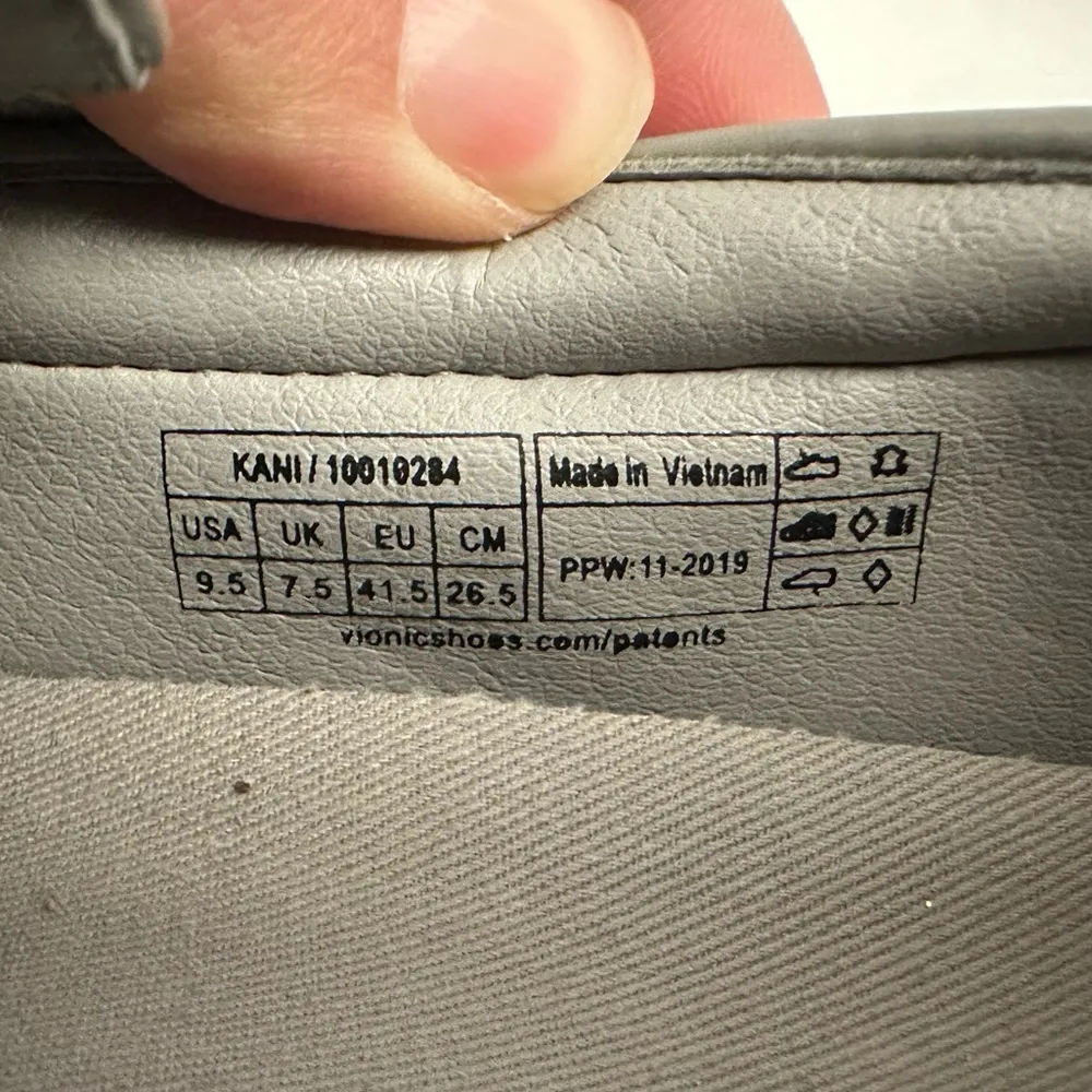 VIONIC Splendid Kani Suede Women's Slip-On Walking Shoes in Grey Size 9.5 - Image 13