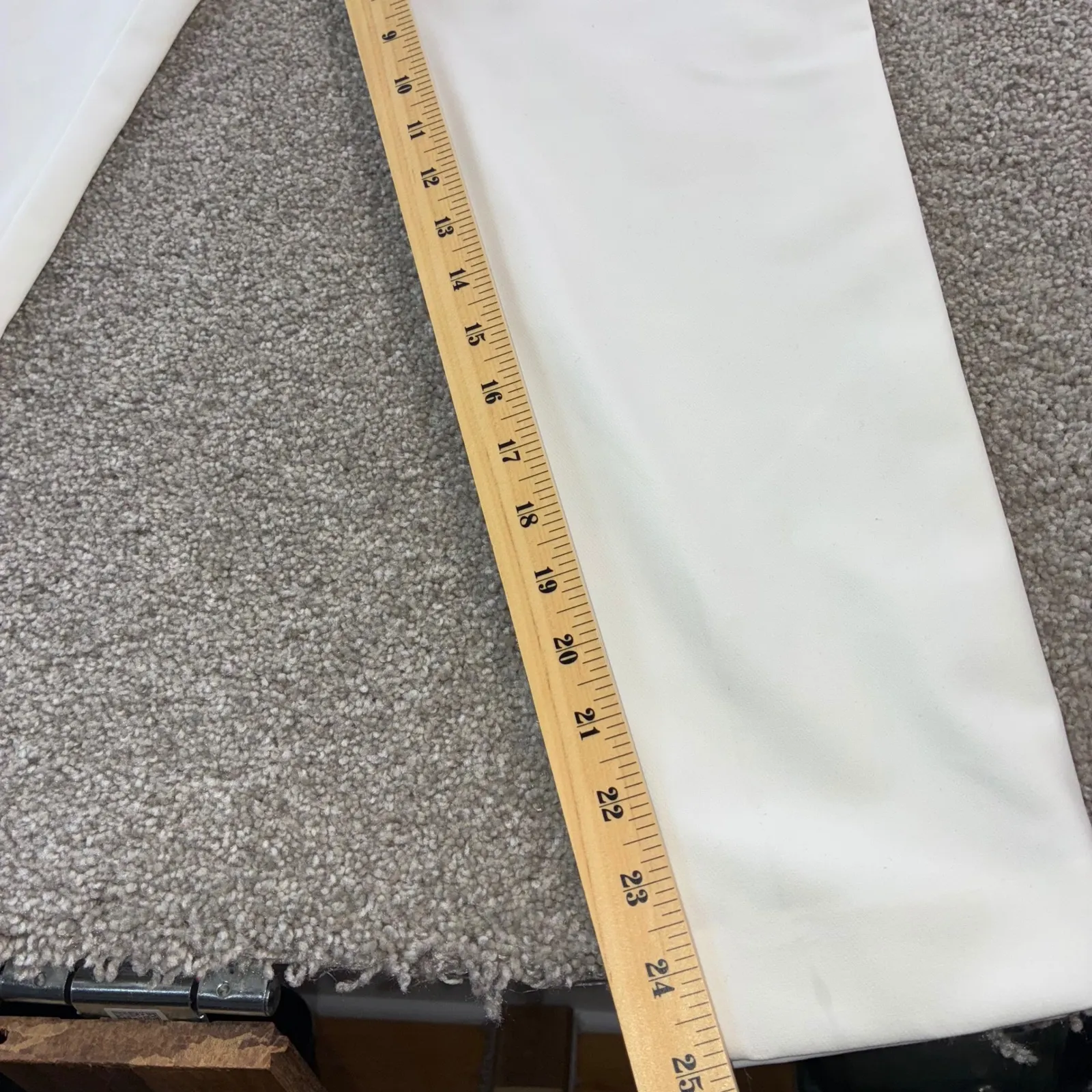 Lafayette 148 New York Murray Pants‎ Womens Size L White Elastic Waist Trousers Size L - Image 4