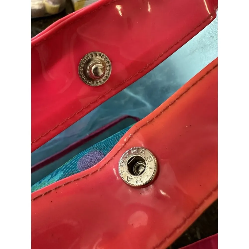 Pink Floral Tote Bag Beach Travel Vacation Summer Spring - Image 6