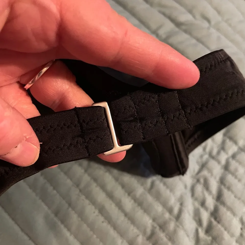 Victoria's Secret Black Convertible Bikini Top 34 B Beach Travel Resortwear - Image 4