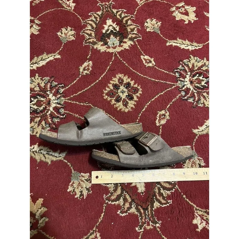 Birkenstock Unisex Arizona Soft Footbed Brown Tan Sandal Size 36 - Image 2
