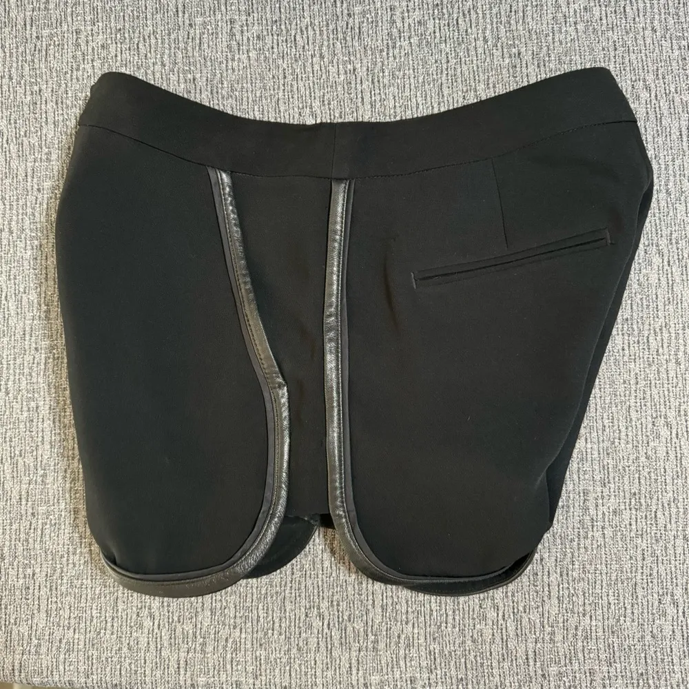 Rag & Bone Women’s Platini Leather Trim Shorts - Image 5