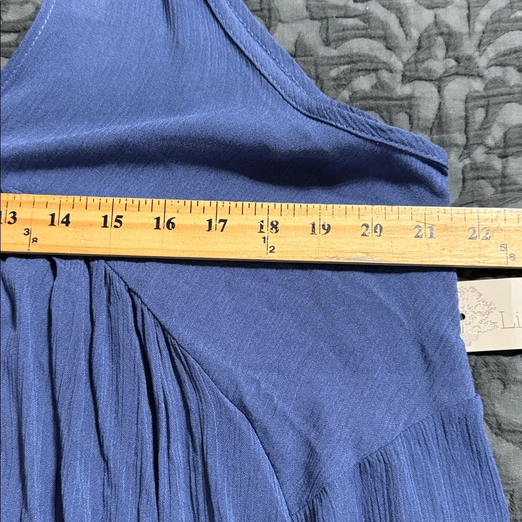 FOURTEEN & 9TH women’s small deep v-neck slouchy front casual dress cover up new - Image 4