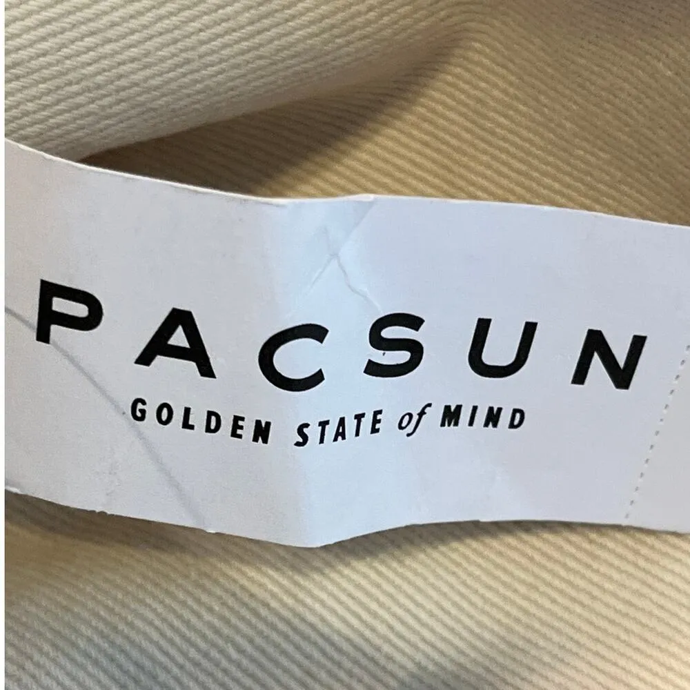 Pacsun x J Galt NEW Cream Bone Bootcut Jeans Small - Image 3