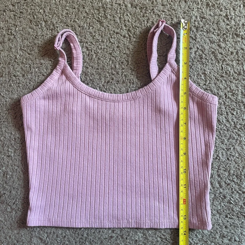 Tilly’s Heart and Hips Ribbed Tribal Spaghetti Strap Cropped Tank Top - Image 7