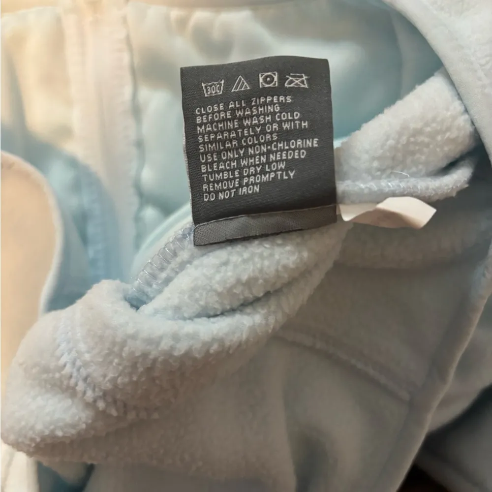 NWT New Balance Light Blue Fleece Jacket Size Small - Image 6