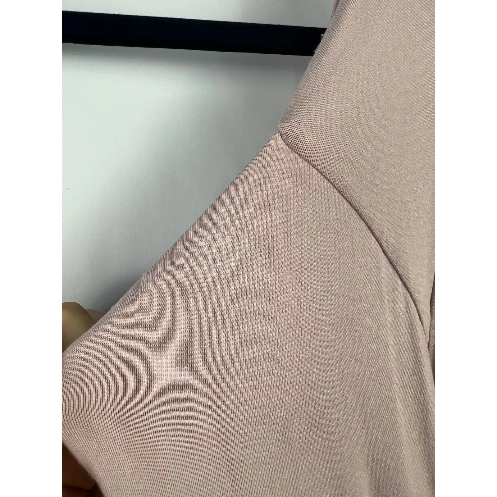 Torrid Babydoll Dress Mauve Super Soft Knit Rayon Spandex Scoop Neck - Image 10