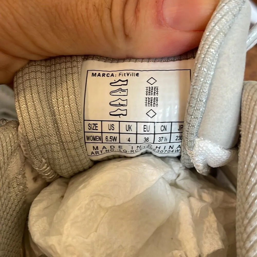 Fitville EUC purple suede wide fit sneaker size 6.5 - Image 10