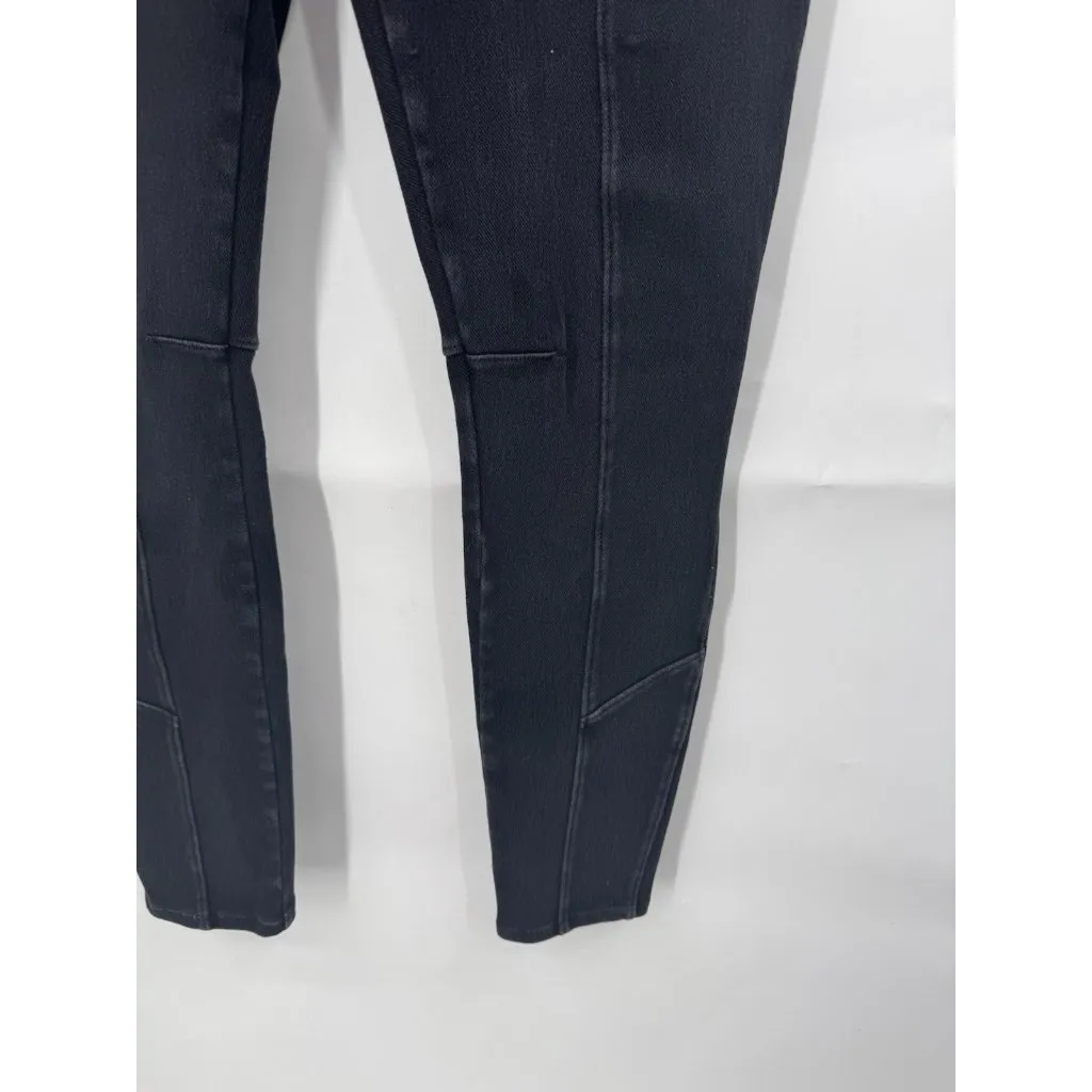 SPANX Streetwear Faded Black Cargo Jean Women Large Skinny‎ Grunge Skater Preppy - Image 8