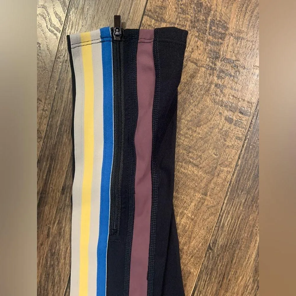FP Movement Women's Free People Run spring Legging colorful striped NWOT $118 - Image 9
