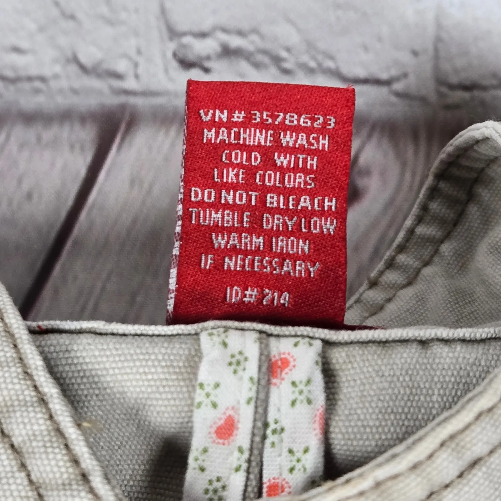 Mossimo‎ XXL Beige Cotton Jacket Button Front Pockets Casual Utility - Image 4