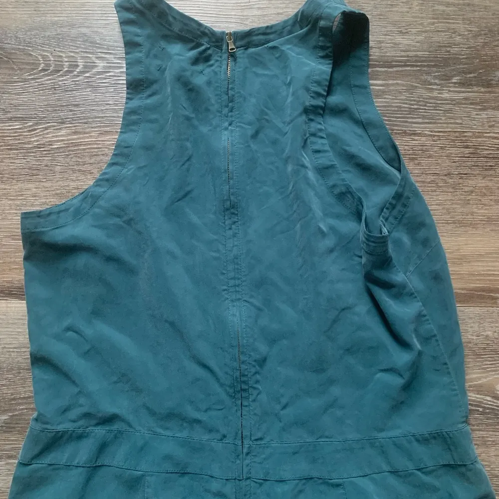 Lou & Grey Teal Sleeveless Romper S - Image 7