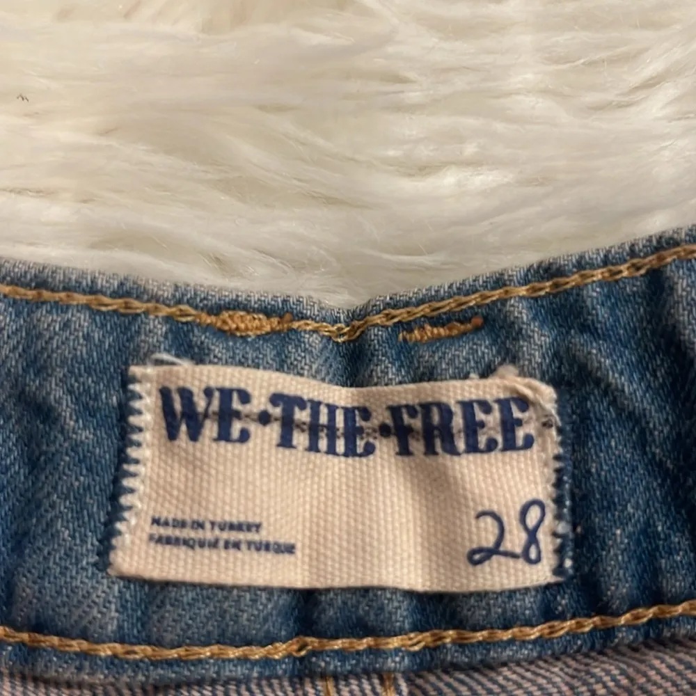 NEW Free People We The Free Prince Street denim festival shortie shorts 28 - Image 8