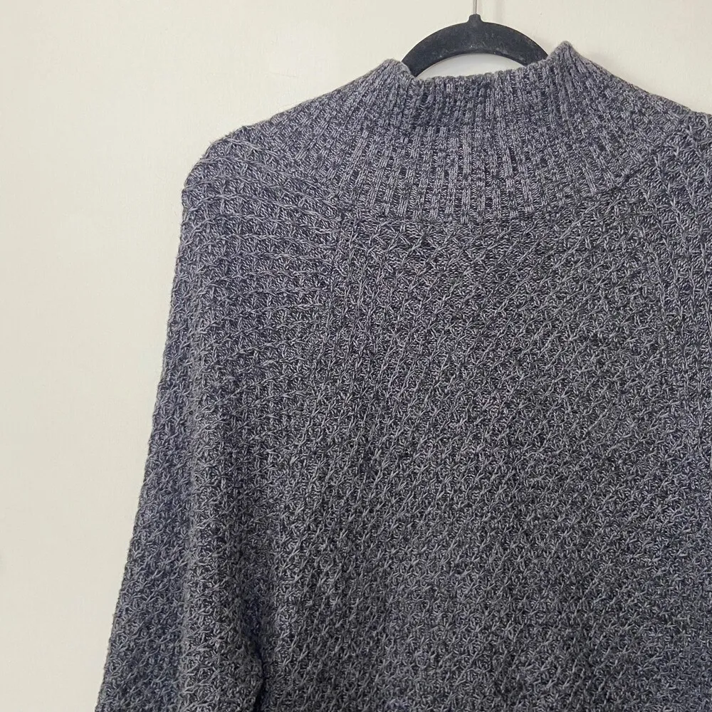 Talbots Charcoal Grey Cape 3/4 Sleeve Sz XL - Image 6