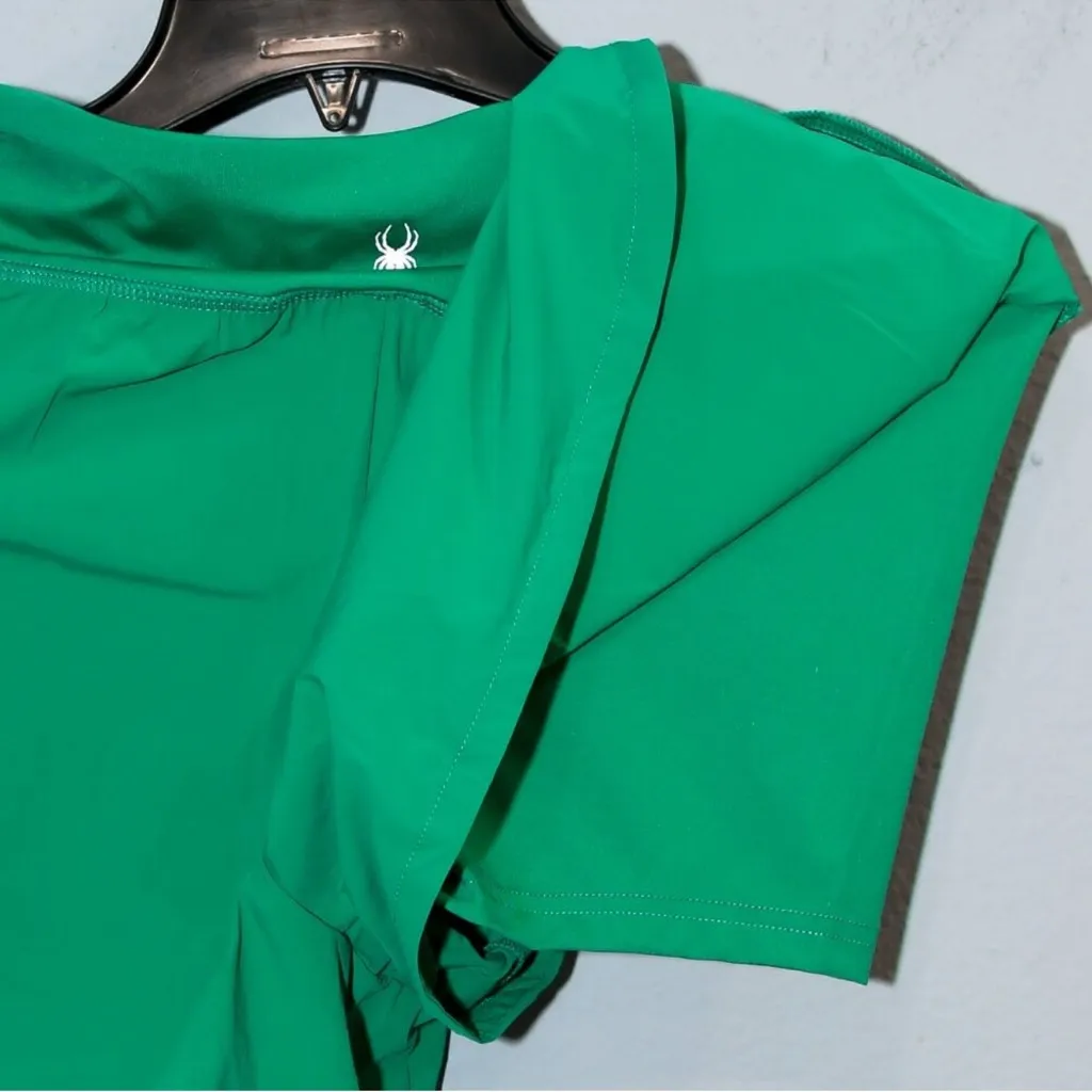 NWT Spyder Women's athletic shorts. Size S. Inner compression short underneath - Image 5