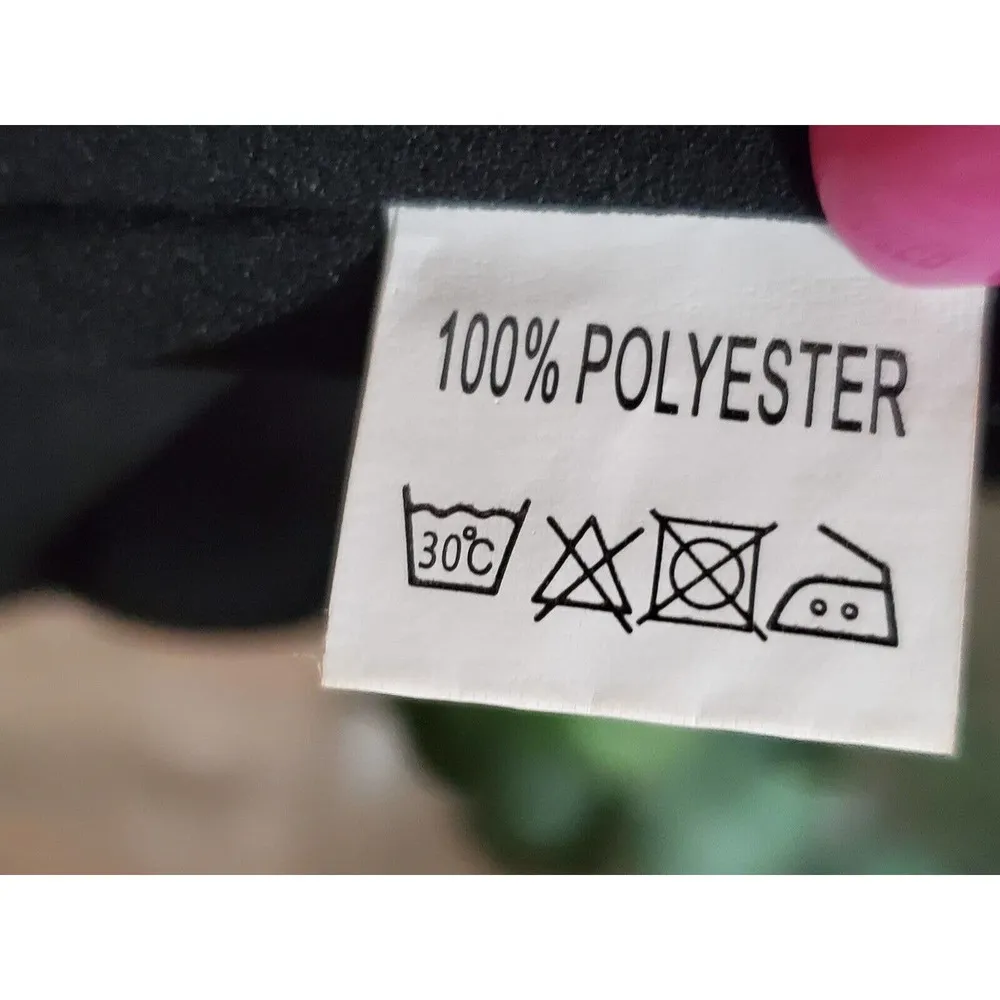 BSBW Women's Black Polyester Long Sleeve Full Zip Front Casual Jacket Size Small - Image 11