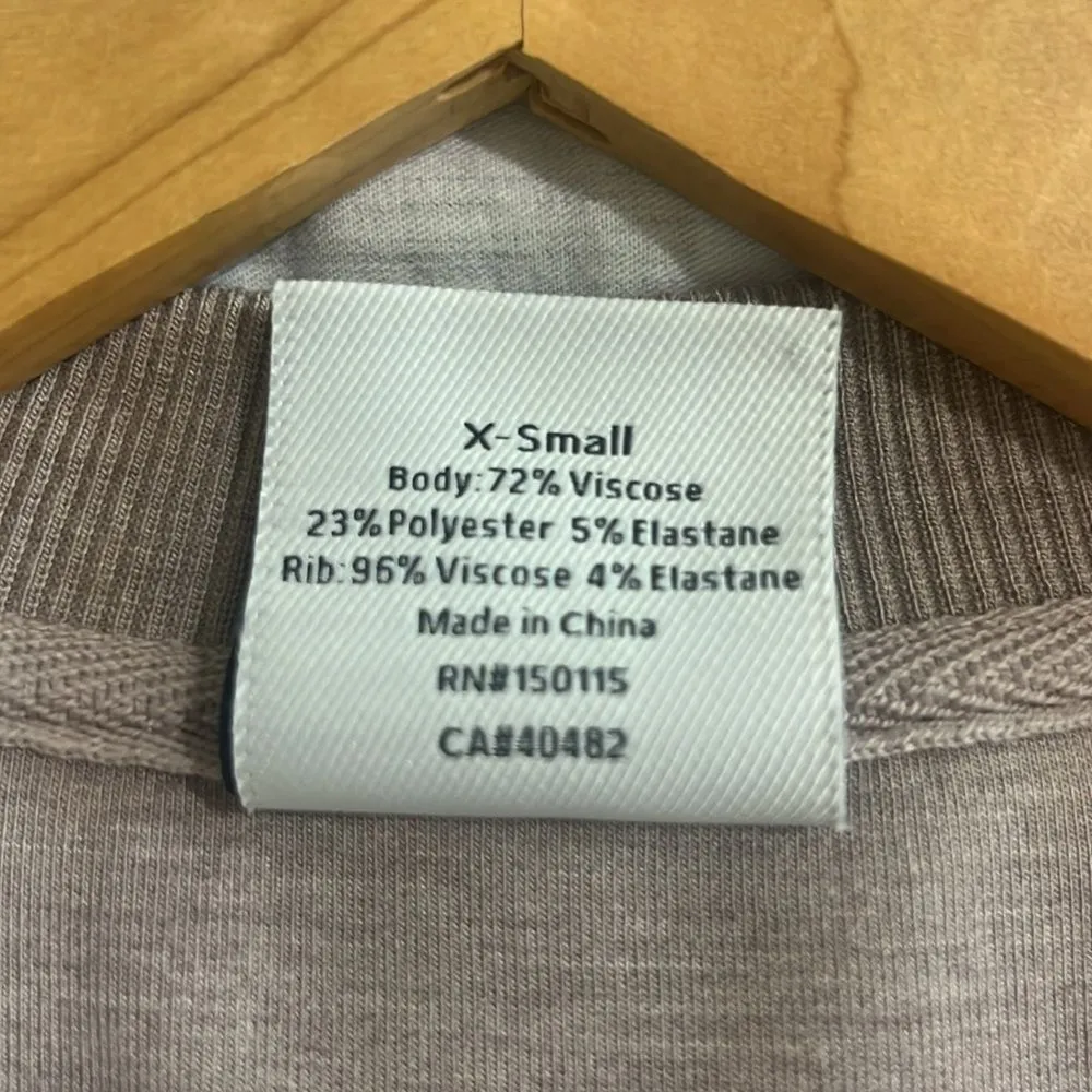 Varley Paige Longline Sweat Sweatshirt Pullover Size XS - Image 13