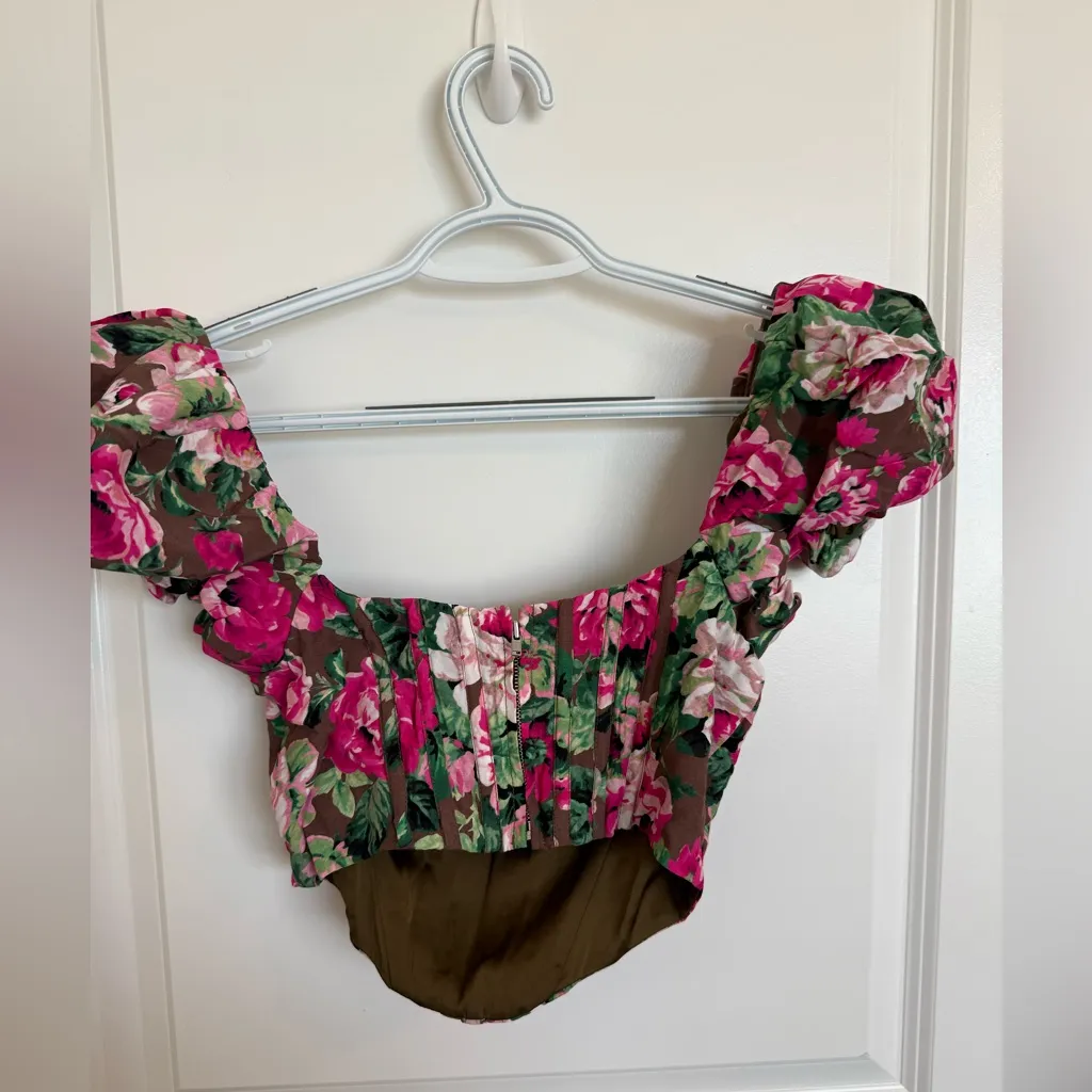 LPA Claudette Top in Simone Print XS - Image 5