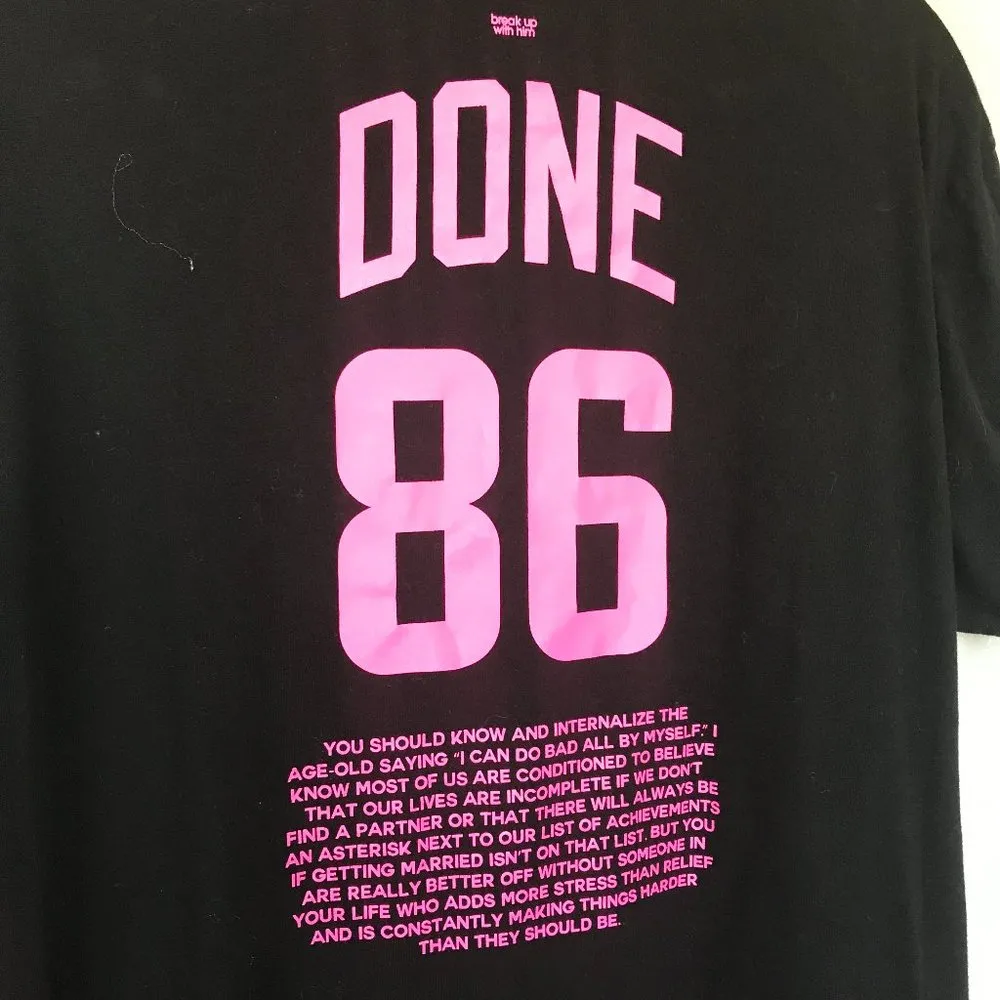 EUC The Read Merch: DONE Shirt sz M Size M - Image 4