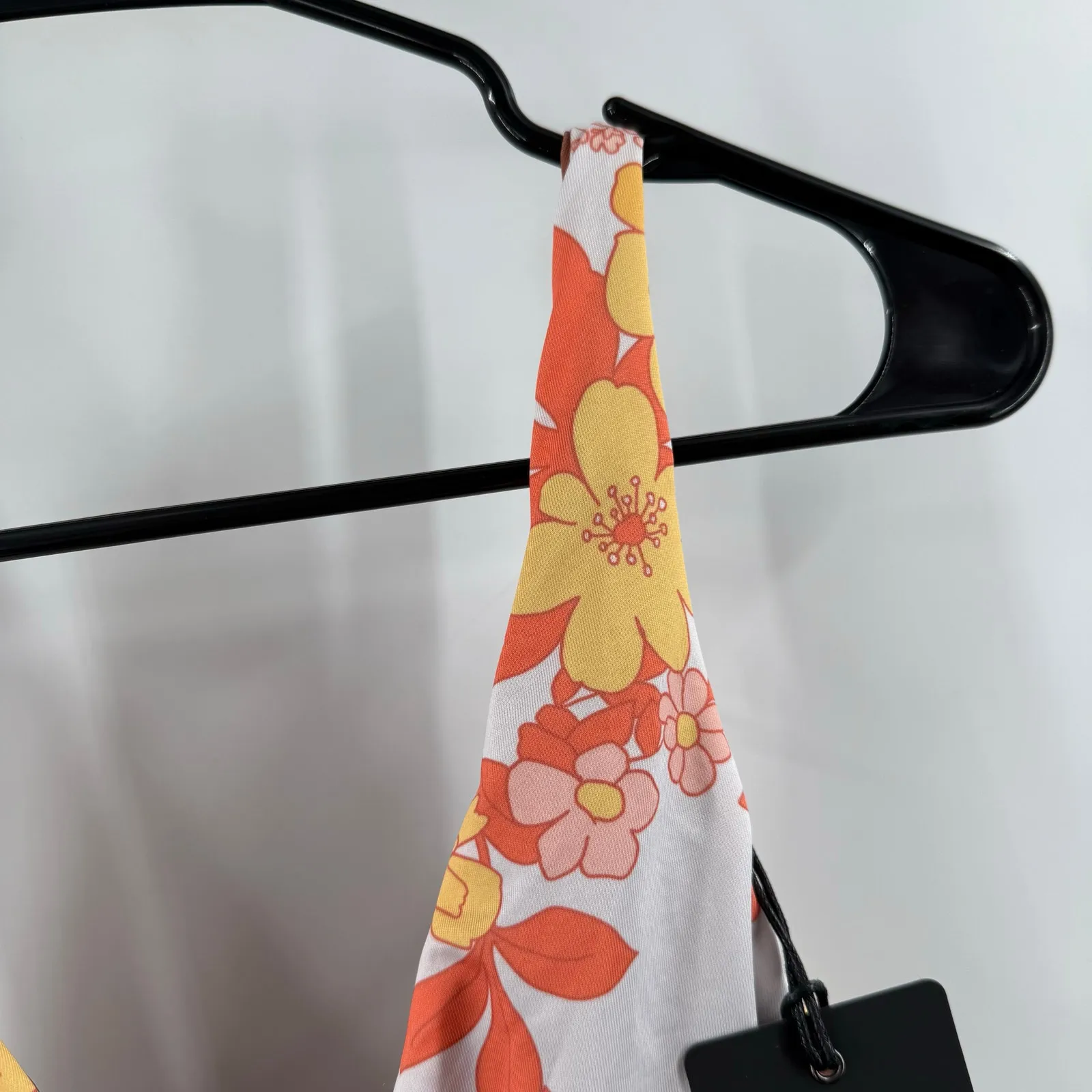 CHASER Swimsuit SZ Small One Piece NWT 70’s Retro Style Floral Print Hippie Boho - Image 8