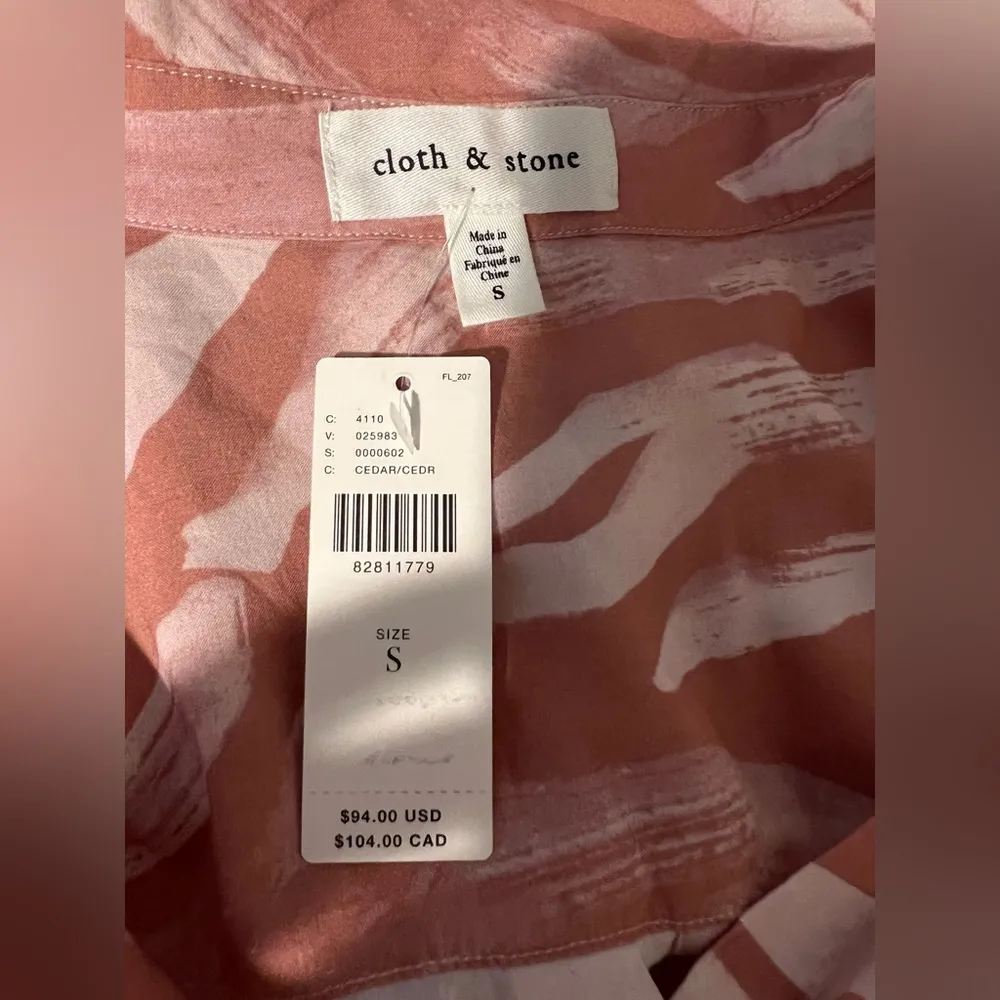 Anthropologie shirt . New . Size‎ S - Image 4