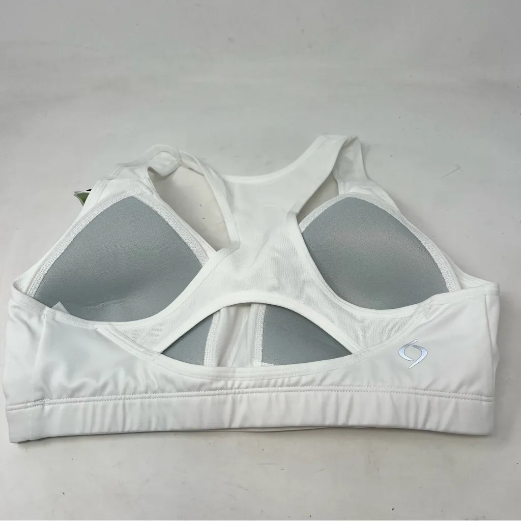 Moving Comfort Vixen High impact sports bra in white size S Small C/D cup NWT - Image 3