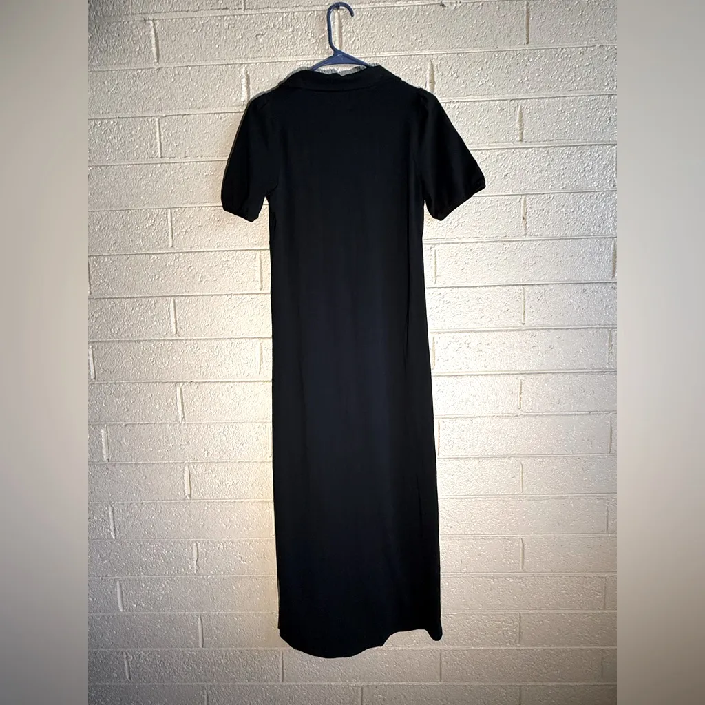 Asos design Classic Black Maxi Dress Size 6 - Image 2
