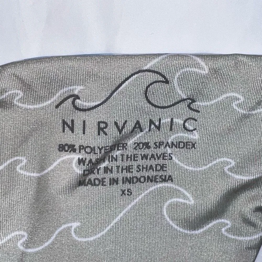 Nirvanic Bikini Luna Bottom in Crystal Wave (XS) - Image 5