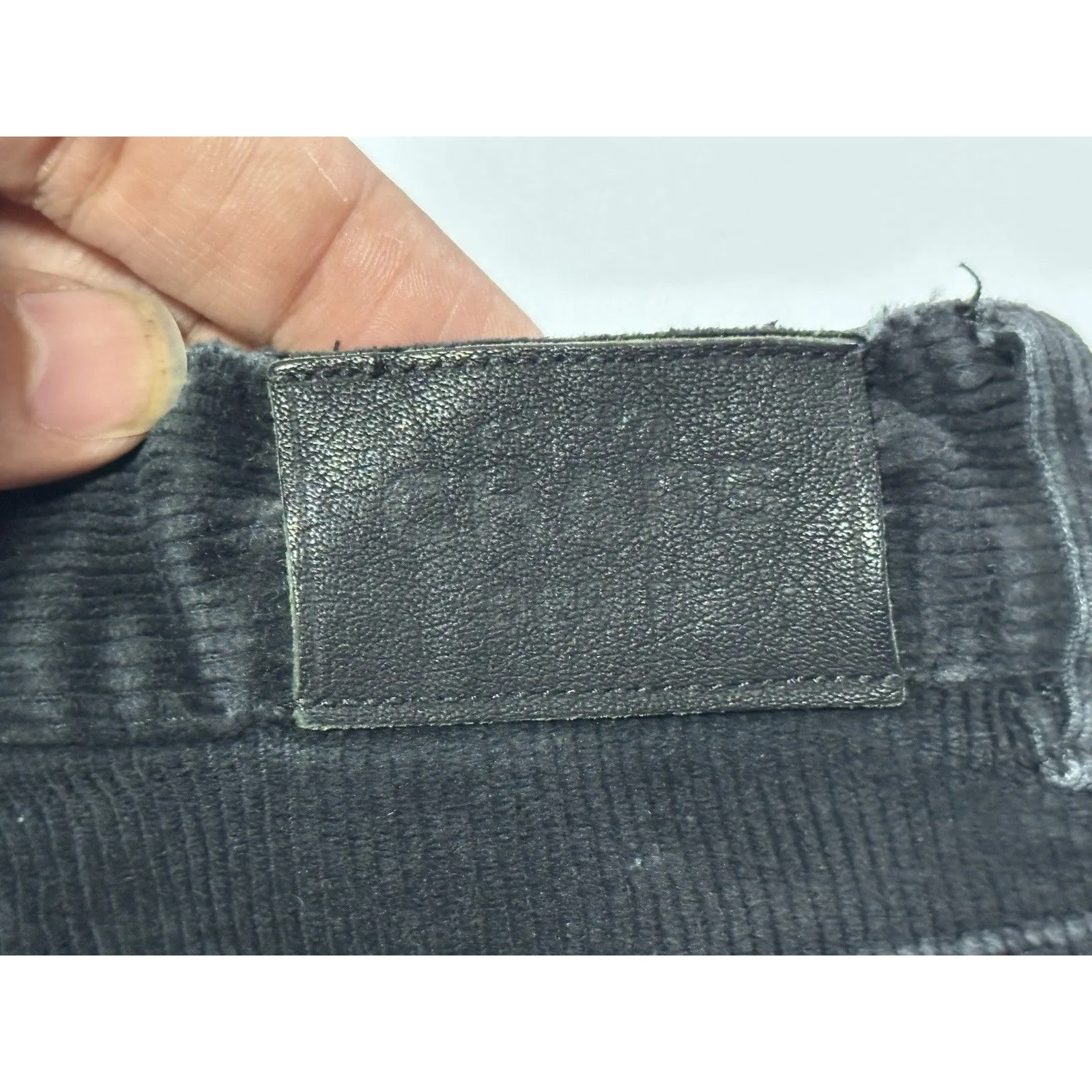 CHAPS  Denim Black Corduroy Bootcut Jeans Women's Size 12P - Image 7