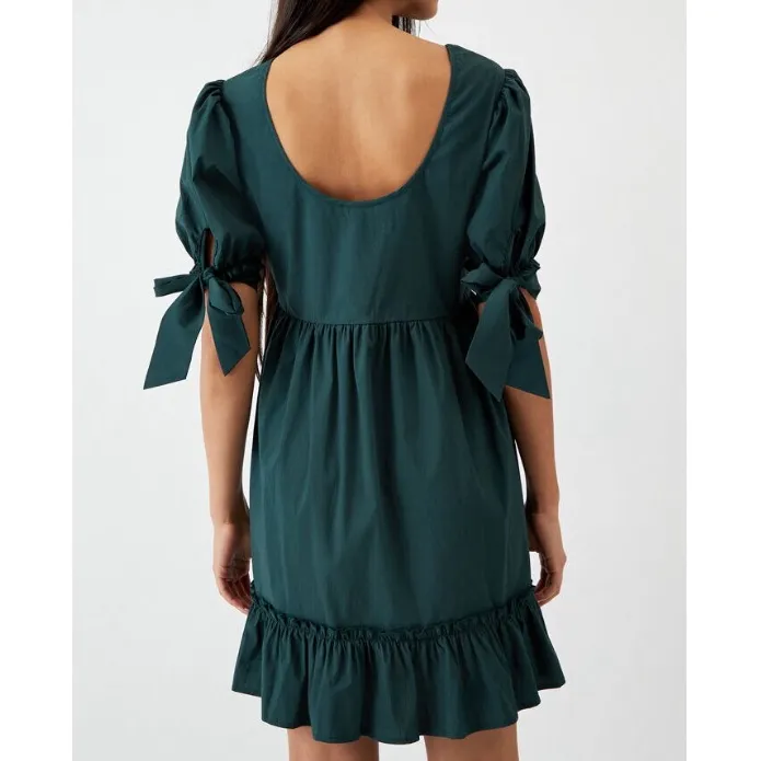 🥳 HP 🥳 NWT LA Hearts Tie Sleeve Babydoll Dress - Image 3