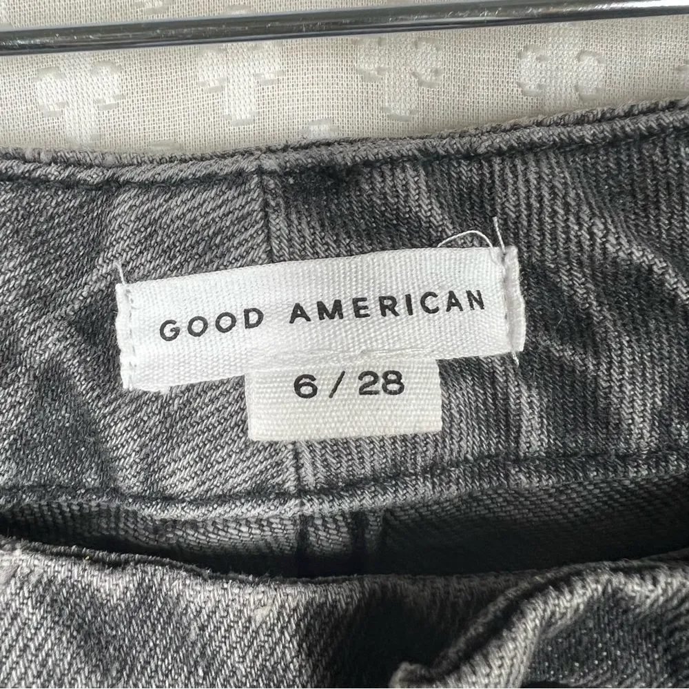 Good American Washed‎ Black 90s Relaxed High Rise Jeans - Image 3