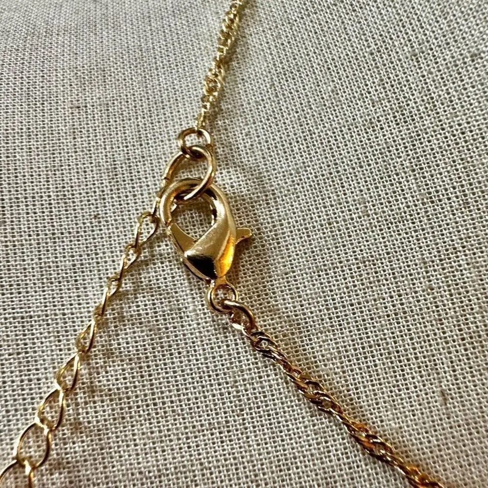 Heart faux pearl mom charm necklace - Image 5