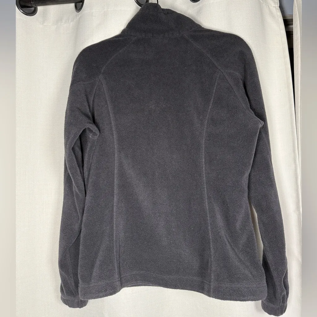 Columbia Basin Trail lii Full Zip Fleece Jacket Dark Grey and Purple - Image 3