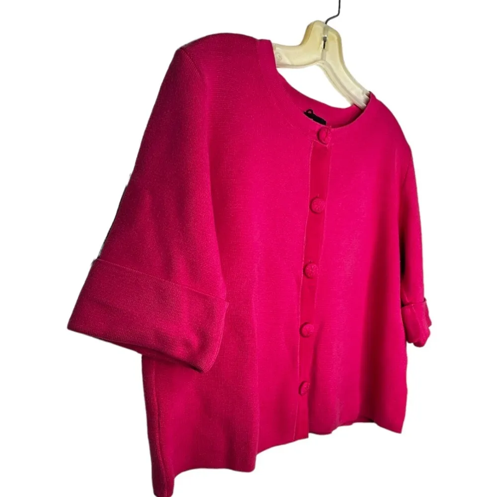 Grace‎ Elements Cotton Cardigan Sweater - Image 3