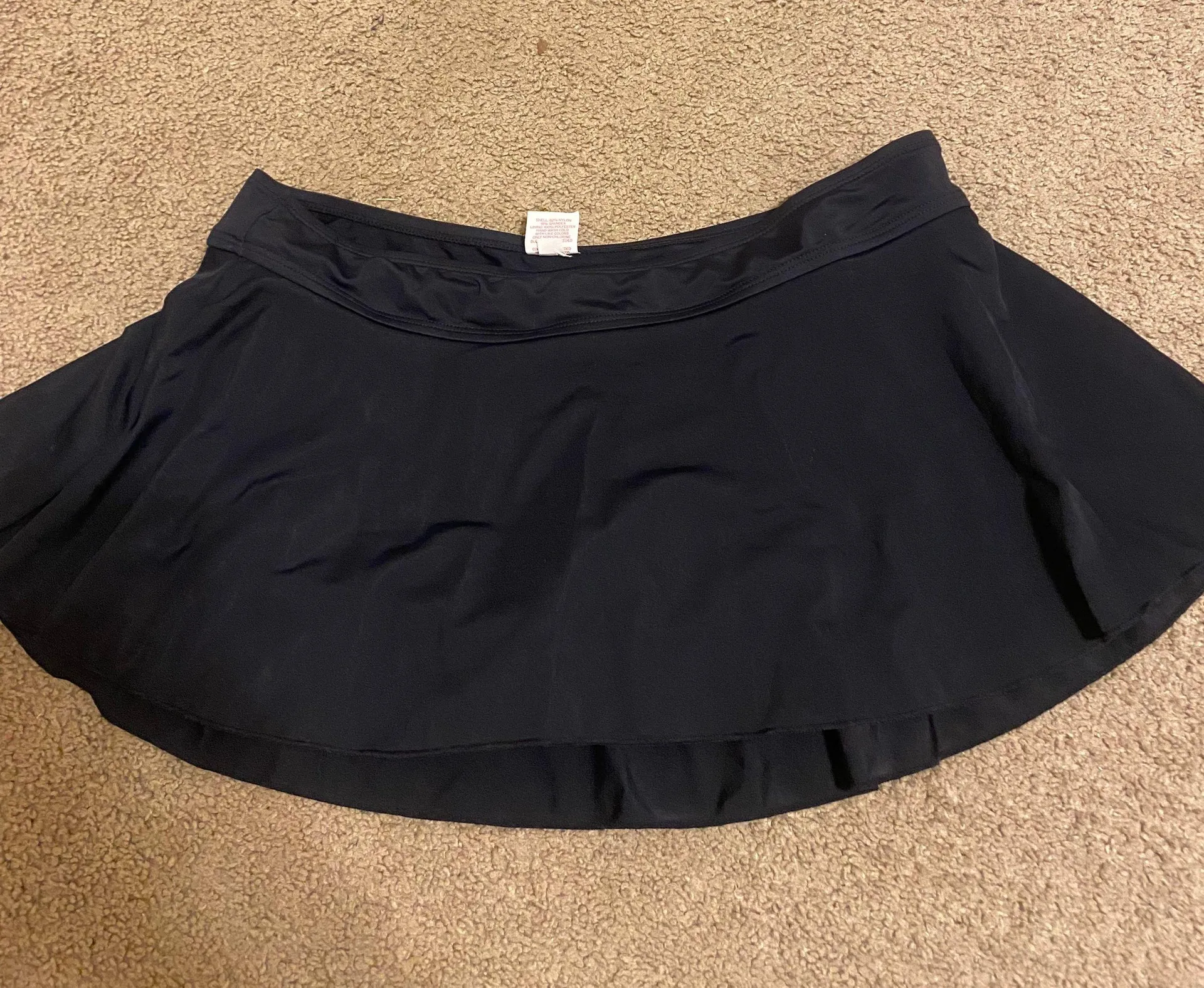 black mini athletic skirt Size M - Image 2
