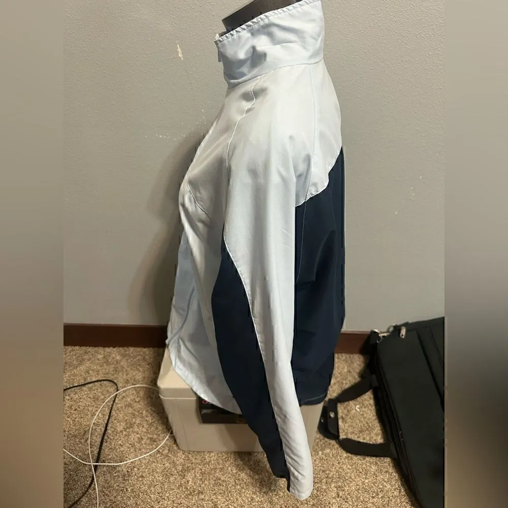 Nike XL (16-18) Women’s Full ZIP Light Blue Jacket - Image 2