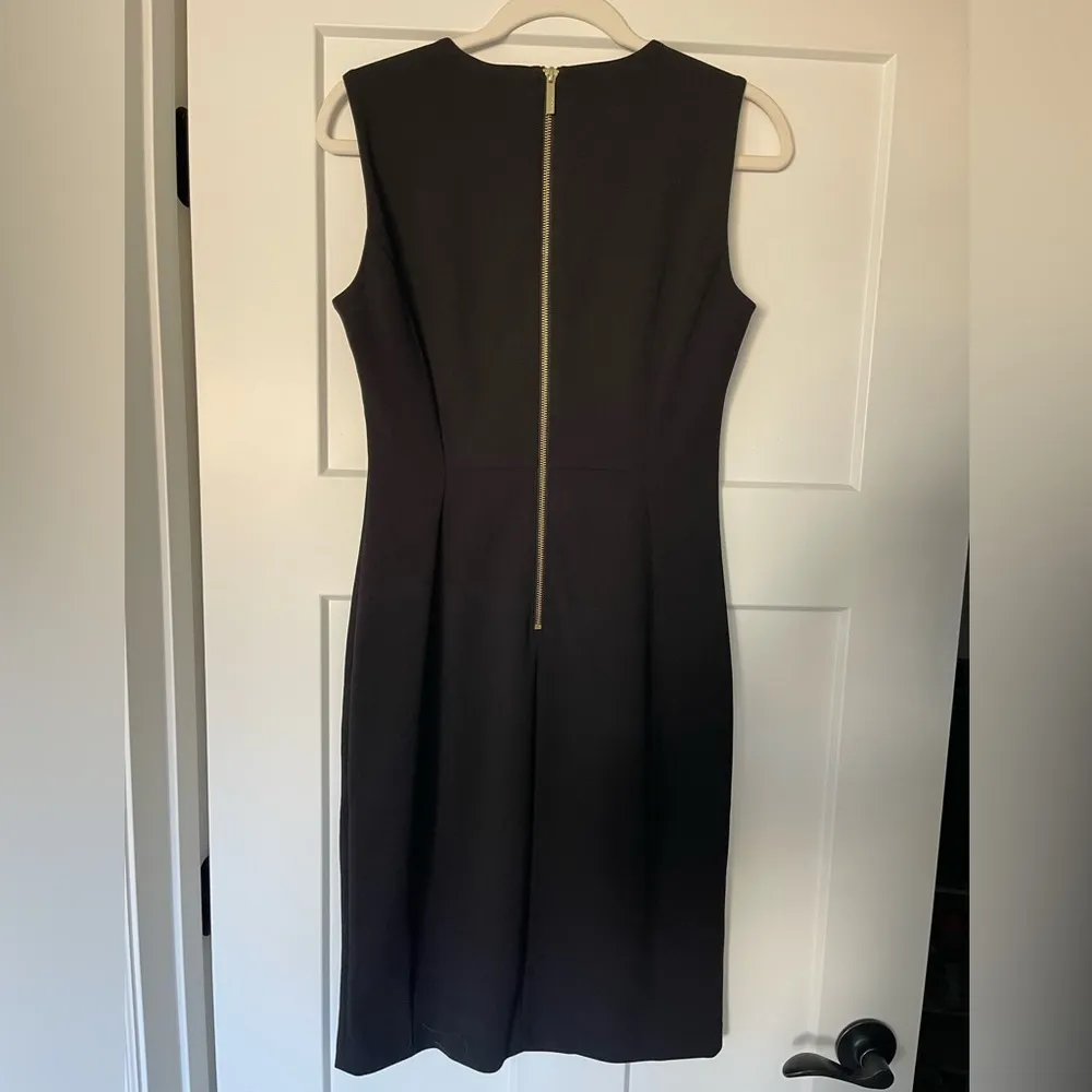 Calvin Klein Black Sleeveless Dress - Image 3