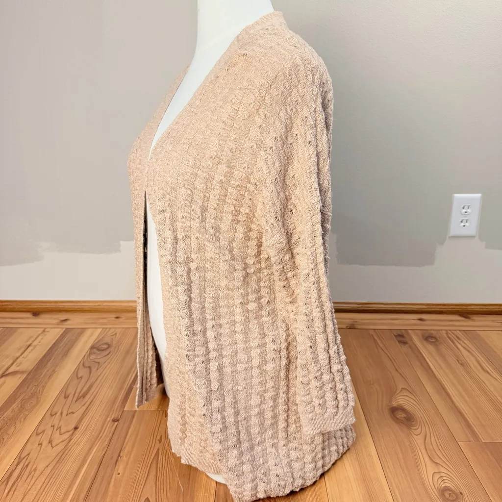 BKE Buckle Women’s Open Back Tie Cardigan Sweater Size Medium NWT Cotton Blend - Image 5