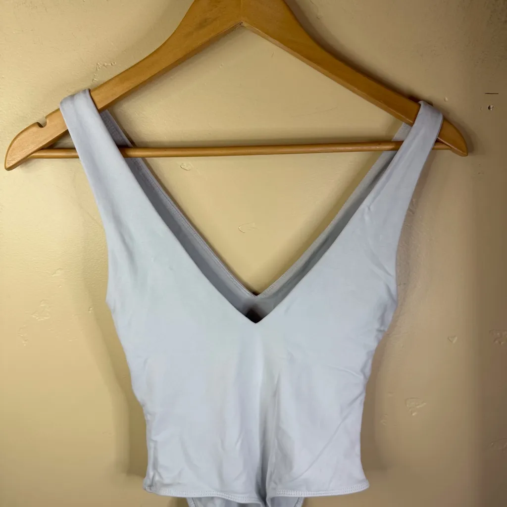 Aritzia Babaton Thong‎ White Bodysuit Size XS Staple Capsule Career Wear - Image 6