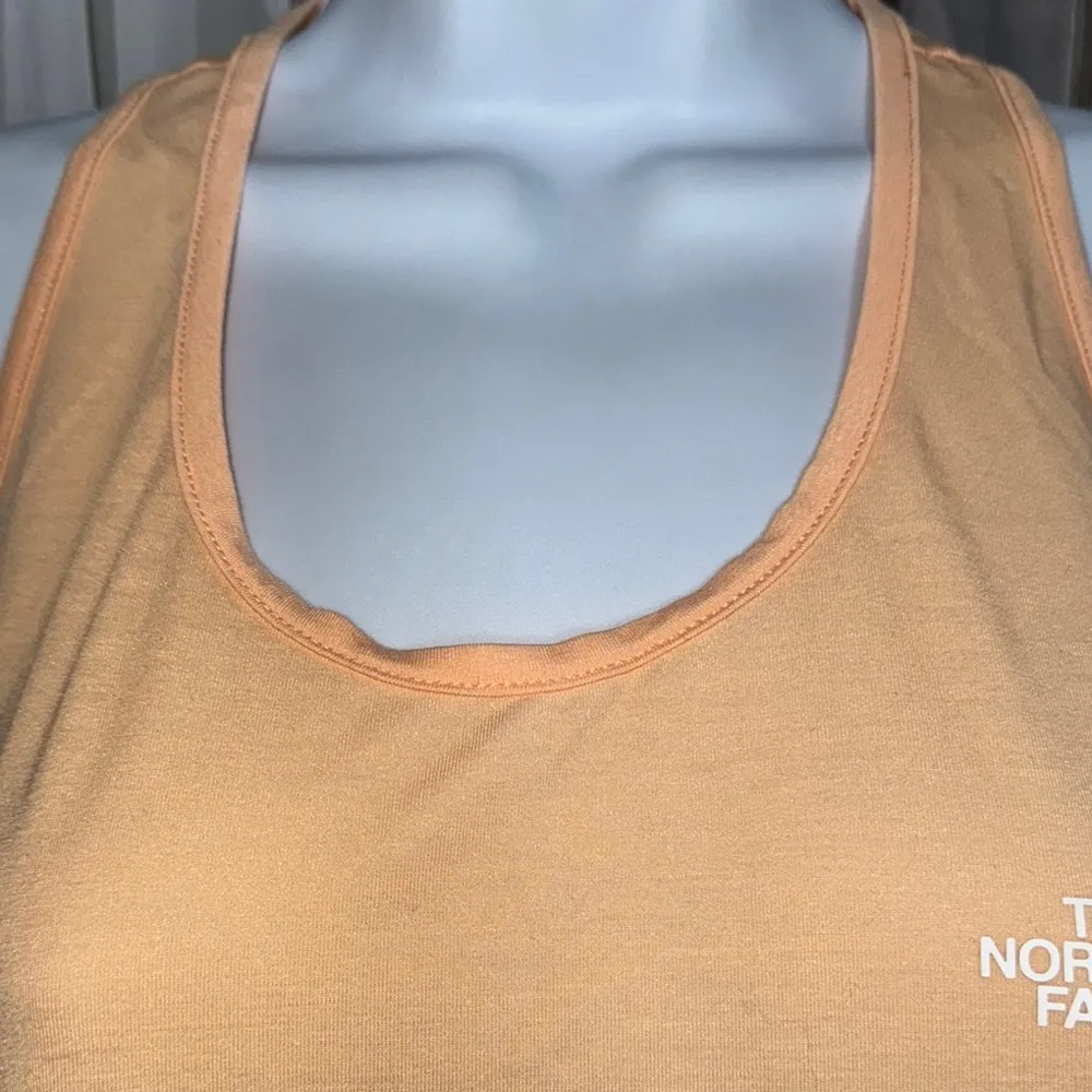 The North Face Orange Sleeveless Relaxed Tank Top - Image 3