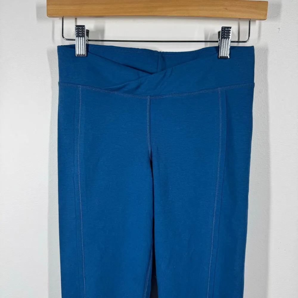 Free People Movement Legging Women Size S NWT Blue Sapphire Cropped Yoga Sport - Image 3