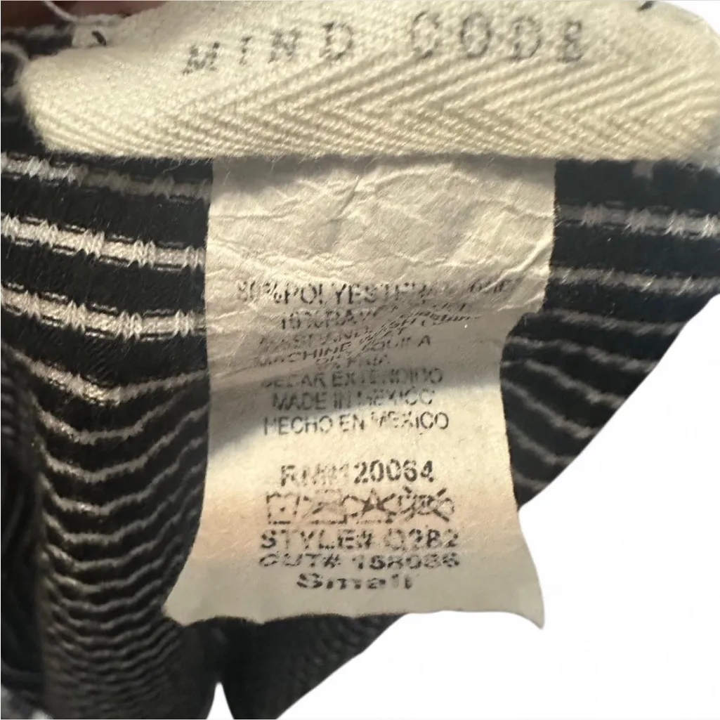 Mind Code ‎Striped Ruffle Strap Top - Image 10