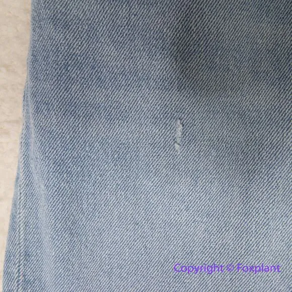 NEW Madewell Baggy Straight Jeans in Berteau‎ Wash, 33 - Image 7