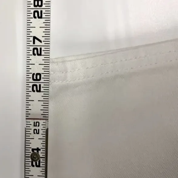 Women's Universal Thread Mid-Rise Boyfriend cargo Jeans pants White 12 new - Image 11