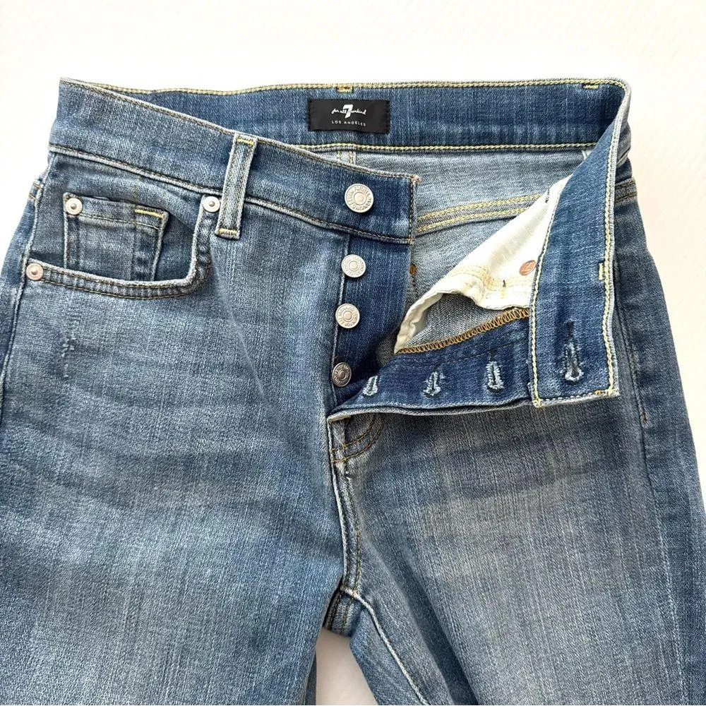 Seven For All Mankind Broken Twill Josefina Jeans Size 23 - Image 5