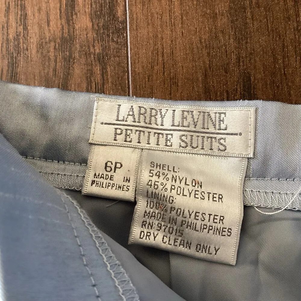 Larry Levine Satin Pant Suit - Image 9