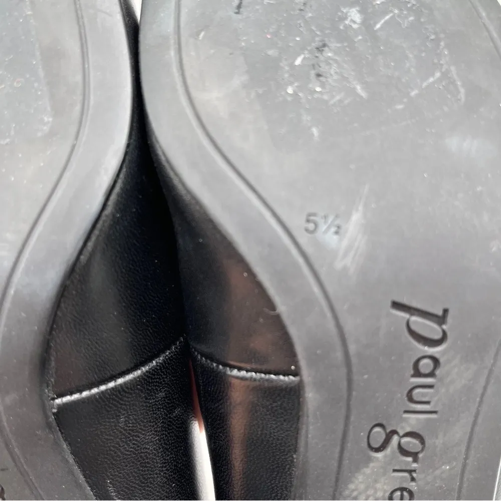 NWOB PAUL GREEN black leather heels size UK 5.5 US 8
Samona Pump In Black Nappa - Image 10