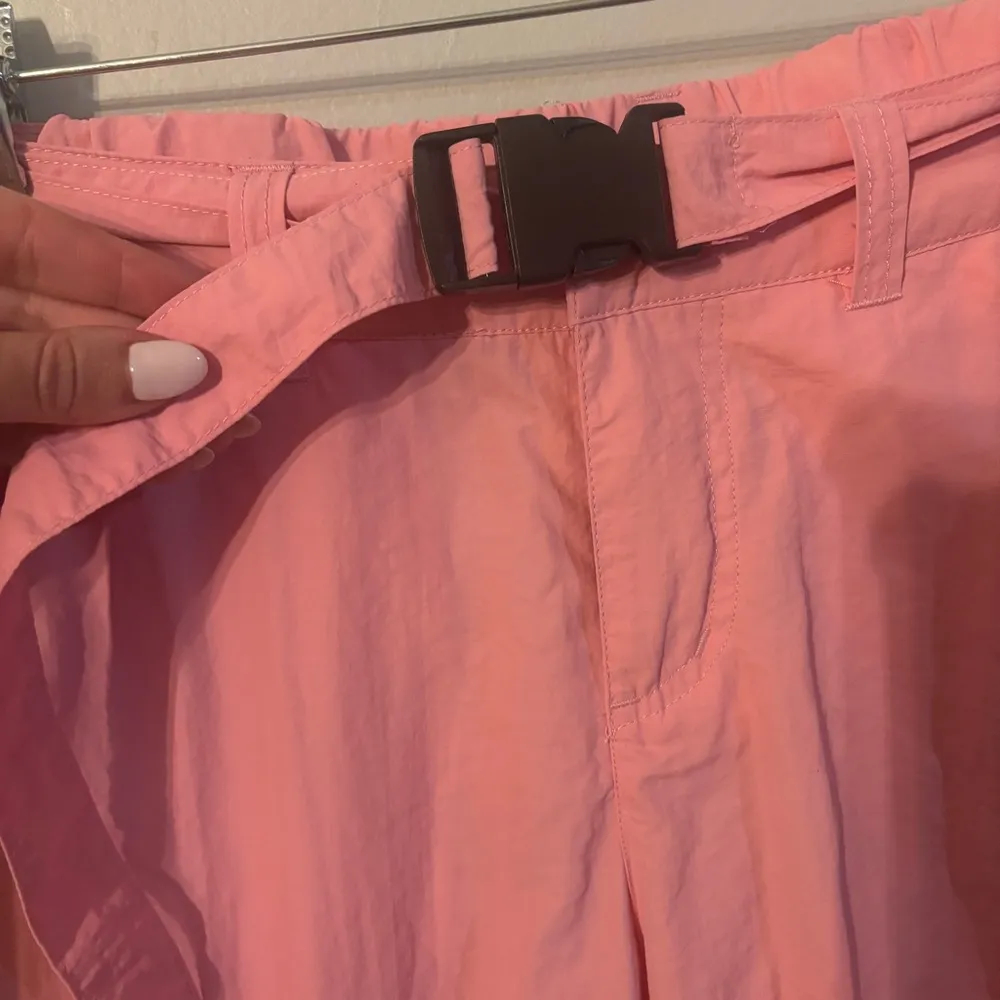 NINTH HALL women’s Pink Cargo Pants with Belt - Image 2